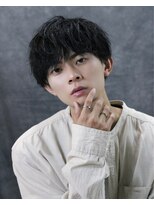 ラクーントウキョウ(RACCOON.TOKYO)&nbsp;スパイラルパーマ マッシュショート ニュアンスパーマ