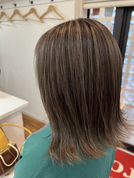 ヘアーメイク グロー(hair make grow) コントラストハイライト