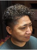 ナチュラルフェードパーマ
