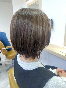 アンフレール レイヤーボブ/大園芽依