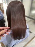 Rue D'or春日井×櫻枝  ミディアム×ピンクブラウン