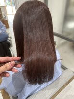 リュドール 春日井店(Rue D'or) Rue D'or春日井×櫻枝  ミディアム×ピンクブラウン
