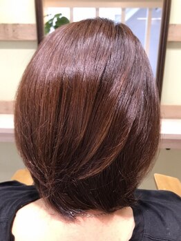 ペルシュ(perche)の写真/【平尾駅徒歩1分/駅近☆】《平日/カット+カラー¥7500》経験豊富なスタイリストが再現性の高い仕上がりに♪