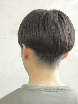 ミッドシー(mid-c) 毛流れショート［メンズカット/毛流れ/ツーブロック/眉カット］