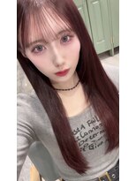 ラベスト キョウト(LOVEST)&nbsp;髪質改善◆ワインレッドカラー