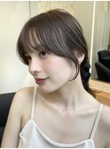 顔まわりカット/盛れる横顔