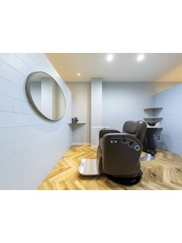 誰にも邪魔されない極上空間◎人目を気にせずリラックスできる空間と癒しのヘッドスパでリラックスタイムを