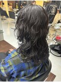 大人ウルフパーマ