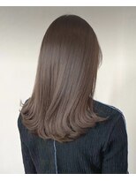 チル(chill) 透け感グレージュ