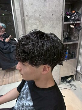 フィフス(fifth) 原宿無造作シャドウパーマルーズパーママッシュカット刈り上げ