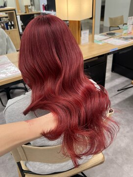 ケア 神戸(CARE) ツヤ感たっぷり◎大人レッドカラー