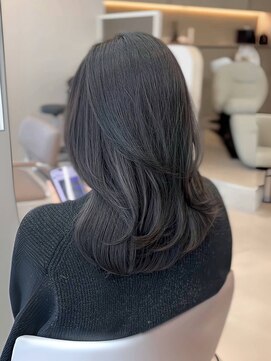 ソヨン 栄2号店(SOYON) 大人ミディアムレイヤーカット/簡単ヘアセット/レイヤーカット