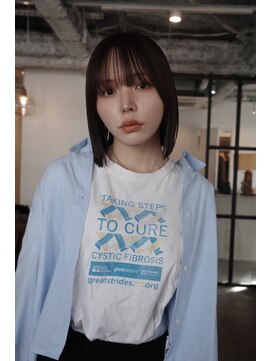 ホネン(honen) honen【薬院】レイヤーボブ×イルミナカラー