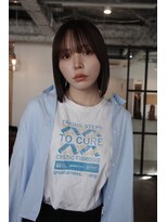 ホネン(honen) honen【薬院】レイヤーボブ×イルミナカラー