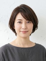と和×美髪クリニック 巣鴨店 大人可愛い抜け感ショートレイヤー!40代のツヤ髪くびれボブ