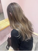 サロン ド ユーア(salon de yuua) 広島市中区大手町美容院 なじませハイライトカラー