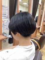 ヒラトヤ 肴町店 束感ショートAラインボブショートフレンチカジュアル小顔カット