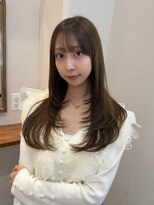 コレット 大宮(collet) オリーブカラー×レイヤースタイル