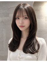 ティーリング 天王町(T ring) 天王町で叶う/大人女性のおしゃれヘア♪レイヤーカット/縮毛矯正