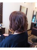 くせ毛を活かしたゆるふわカット