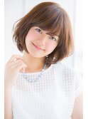 ニュアンス毛束が可愛いショートボブ/イメチェンヘアスタイル/