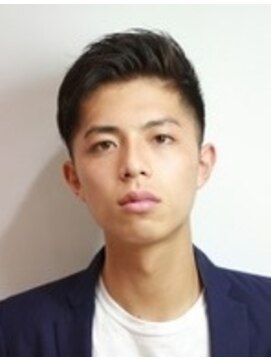 ゼンコー アオヤマ(ZENKO Aoyama) 七三オールバックショート[表参道/青山/表参道駅]