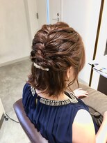 アーチ(ARCH)&nbsp;ボブ×ハーフアップ