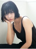 【un le pont】大人かわいい☆小顔暗髪アッシュショート
