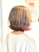 ラボ(LABO)&nbsp;ミルクティーベージュ＆裾カラー