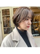 マウロア(MAULOA)&nbsp;シースルーバング×韓国風ボブ