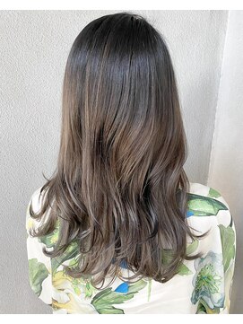 デイズ ヘアー デザイン(DAY'S hair design) バレイヤージュカラーonグレイジュ系♪