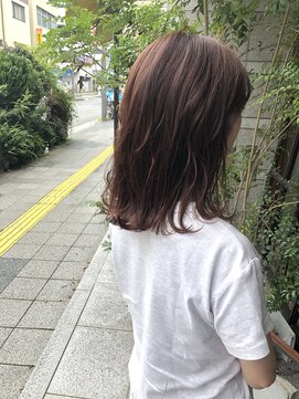 ニコアヘアデザイン(Nicoa hair design) ピンクブラウン