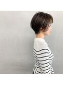 #カーキグレーショート