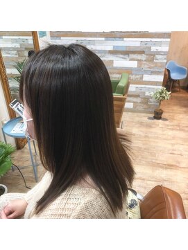 ハウオリ ヘアーワークス(Hauoli hair works) 酸性柔らか縮毛矯正