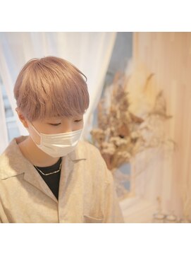 スロウヘアシェア(slow hair×share) パープルシルバーマッシュ