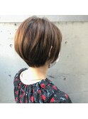 大人ショートボブ