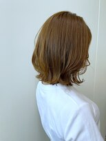 ヘアーポケット リタ(HAIR POCKET ritta)&nbsp;ウルフボブ　×  ハイトーンベージュ