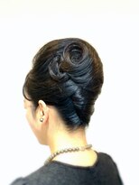 ヘナ ヘアサロン 花々 ヘアセット