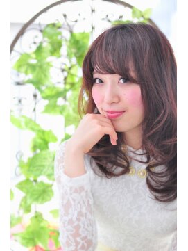 アディクト 東陽町西口(addict) デジタルパーマ＿セミロングヘア＿アッシュベージュ［東陽町]