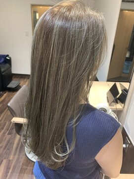 グリーンフィールコパン(green feel copains) ロングレイヤー／グリーンベージュ