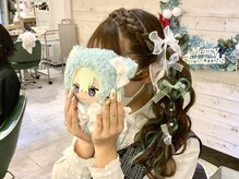 ライブヘアでのインスタ映えもできるヘアセットサロン☆