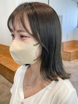 アイティーバイアルバム 北千住店(IT by ALBUM)&nbsp;ミディアムヘア_ショコラアッシュヘルシースタイル_ba406081