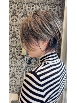 アース 大曽根店(HAIR&MAKE EARTH) 30代40代丸みショートヘア