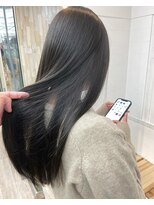 ナンバー アンフィール 渋谷(N° anfeel)&nbsp;【髪質改善】柔らか＊シルバーグレー×髪質改善トリートメント