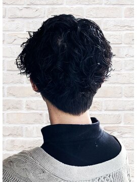 オールデイハローズ(ALL DAY HELLO'S) 20代30代40代メンズ大人グランジ黒髪モテパーマ【河原町】