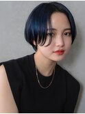 大人ショート/丸み/くびれ/マッシュ/ショート/髪質改善