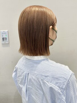 ネオリーブギンザ 銀座店(Neolive GINZA) 切りっぱなしボブヘア【銀座】片桐