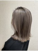 艶感グレージュカラー