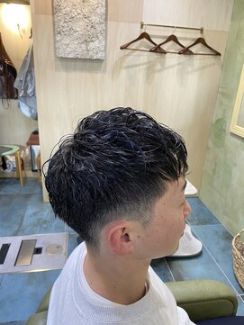 グレースマンカフェ(GRACE MAN CAFE) 【メンズパーマ】ショートスペインカール！！