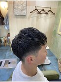 【メンズパーマ】ショートスペインカール!!